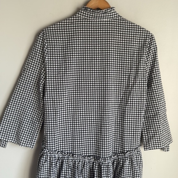 NEW Taylor Tillman Liza Ruffle gingham dress XS - Picture 7 of 11
